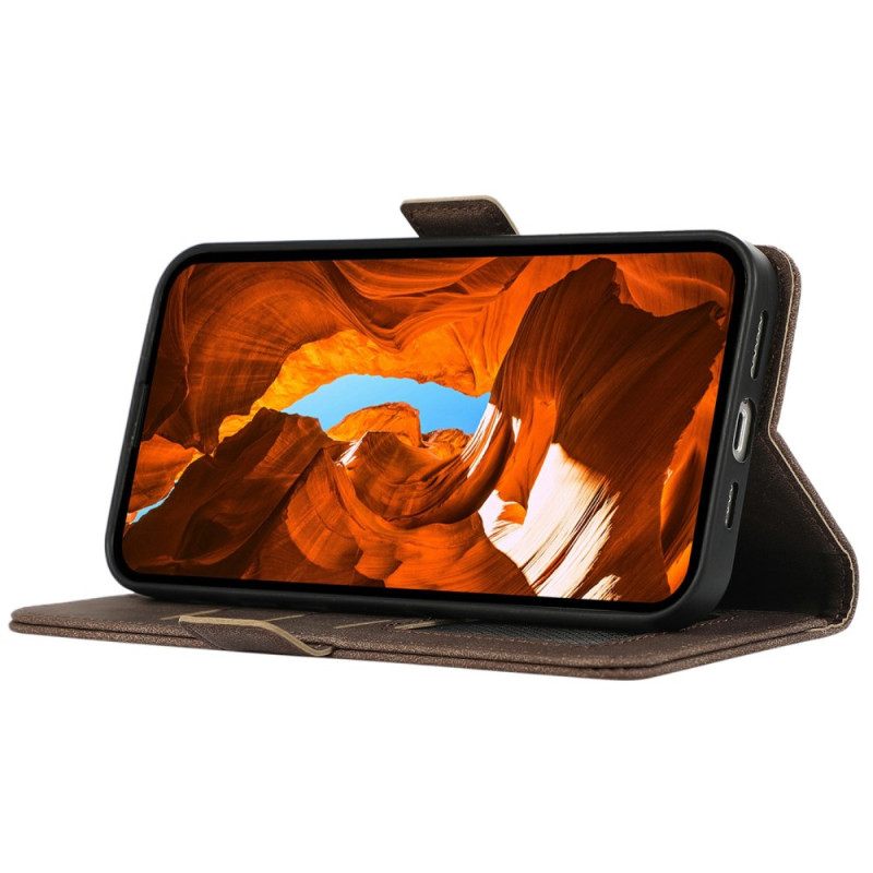 Bescherming Hoesje Xiaomi 15t Pro Abeel Rfid-portemonnee