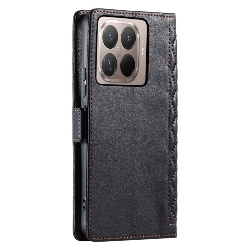 Bescherming Hoesje Xiaomi 15t Pro Gewatteerd Met Bandje