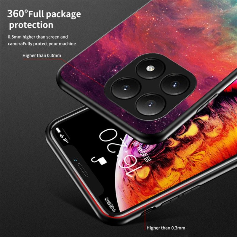 Case Hoesje Xiaomi 15t Pro Telefoonhoesje Hemelsblauw Gehard Glas