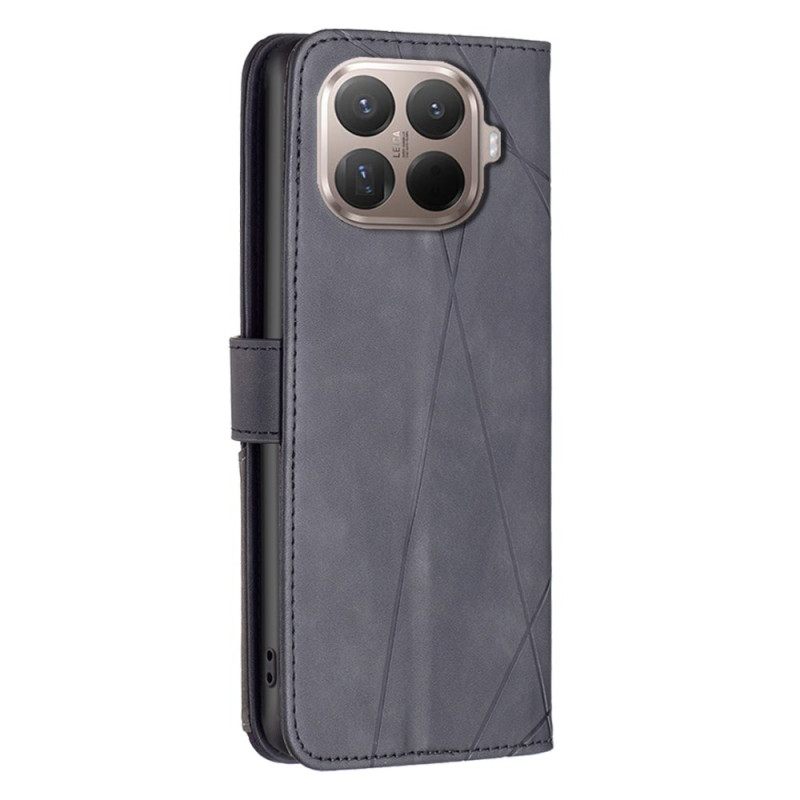 Flip Case Leren Xiaomi 15t Pro Binfen Kleur Geometrisch