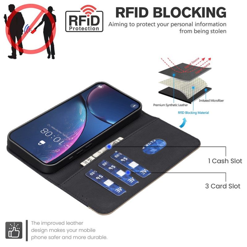 Flip Case Leren Xiaomi 15t Pro Bloemenprint Binfen-kleur