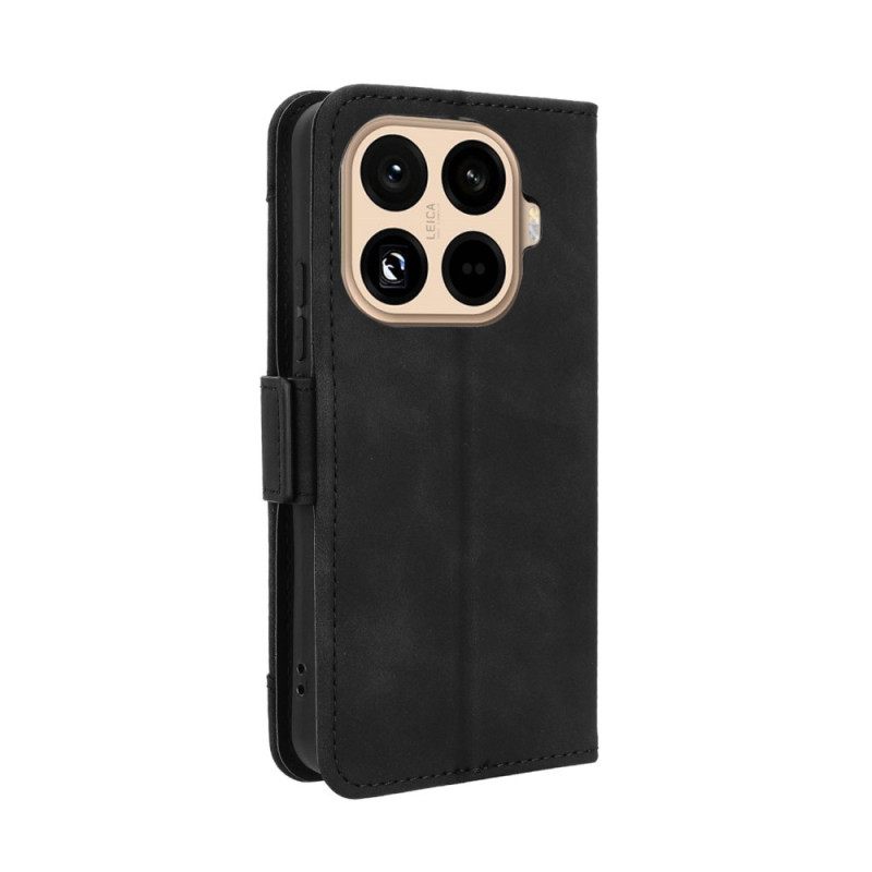 Flip Case Leren Xiaomi 15t Pro Kaarthouder Voor Meerdere Kaarten