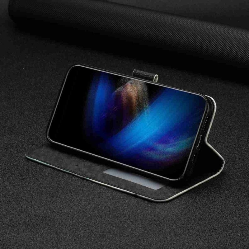 Flip Case Leren Xiaomi 15t Pro Luipaardbandje