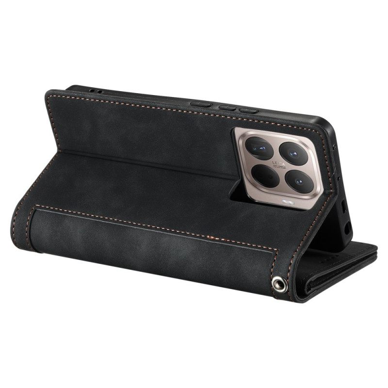 Folio-hoesje Xiaomi 15t Pro Portemonnee Met 9 Kaartsleuven