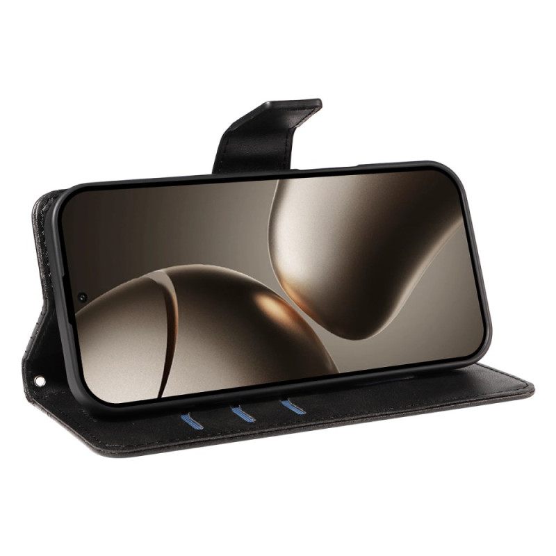 Folio-hoesje Xiaomi 15t Pro Telefoonhoesje Frieze Diamonds