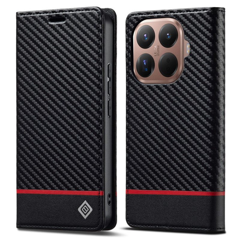 Folio-hoesje Xiaomi 15t Pro Telefoonhoesje Koolstof Vezel