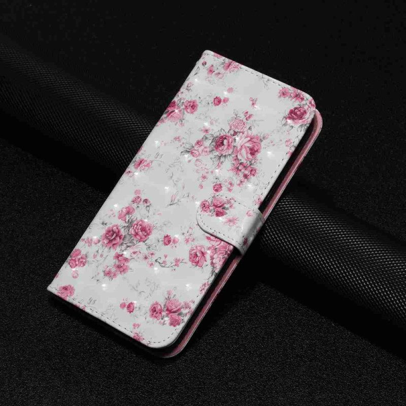 Folio-hoesje Xiaomi 15t Pro Telefoonhoesje Lanyard Rozen