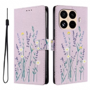 Folio-hoesje Xiaomi 15t Pro Telefoonhoesje Lavendel