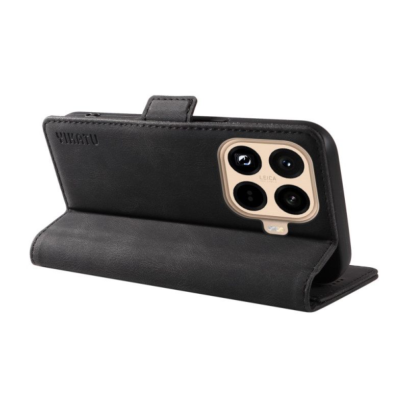Folio-hoesje Xiaomi 15t Pro Telefoonhoesje Yikatu Lederlook