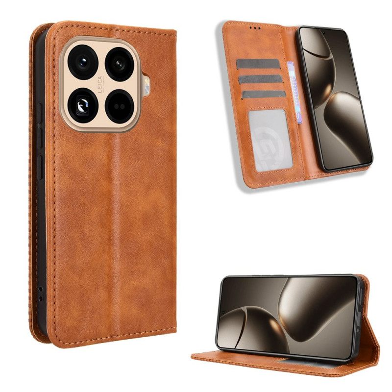 Folio-hoesje Xiaomi 15t Pro Vintage Rand