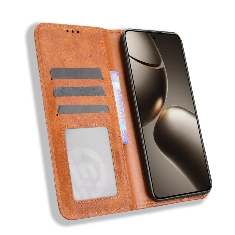 Folio-hoesje Xiaomi 15t Pro Vintage Rand