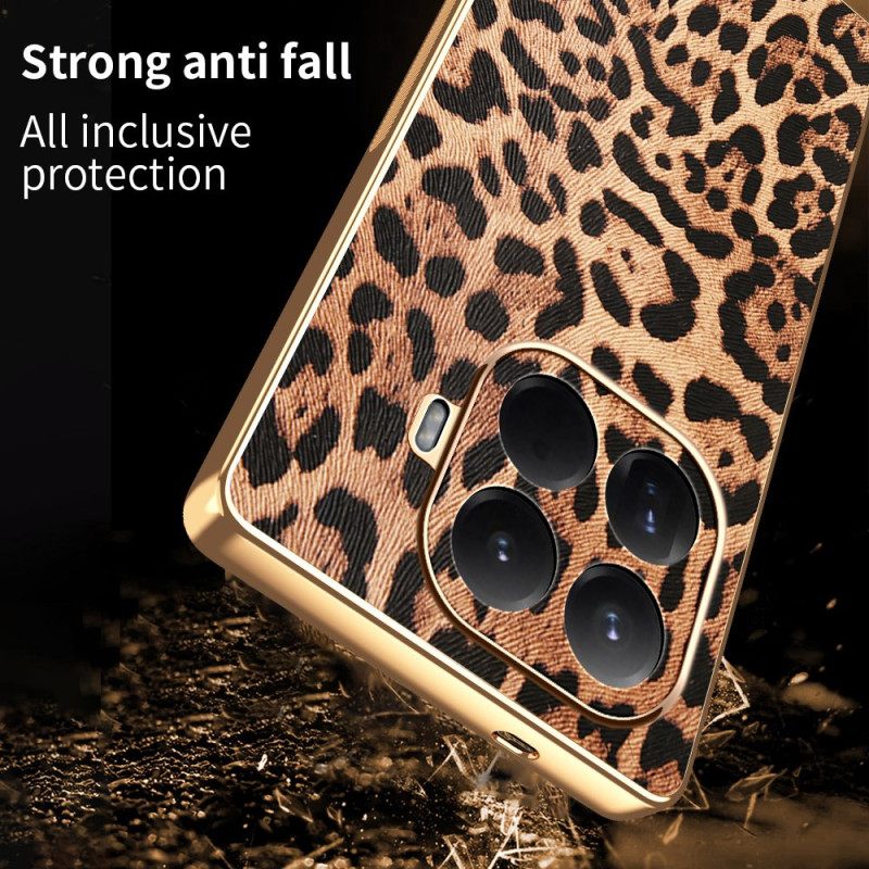 Hoesje Xiaomi 15t Pro Luipaardprint Bescherming Hoesje