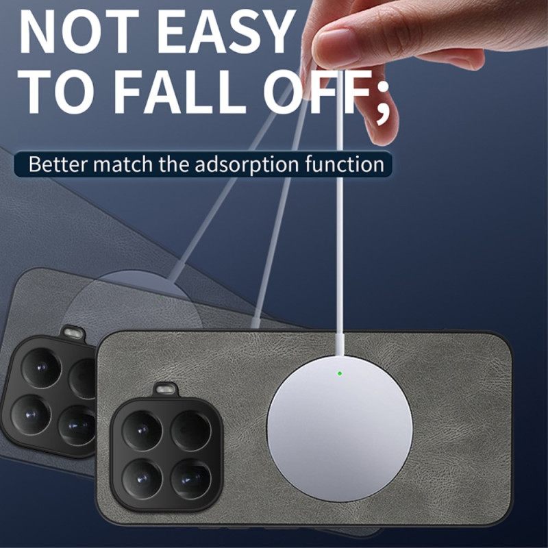 Hoesje Xiaomi 15t Pro Magsafe Leerlook