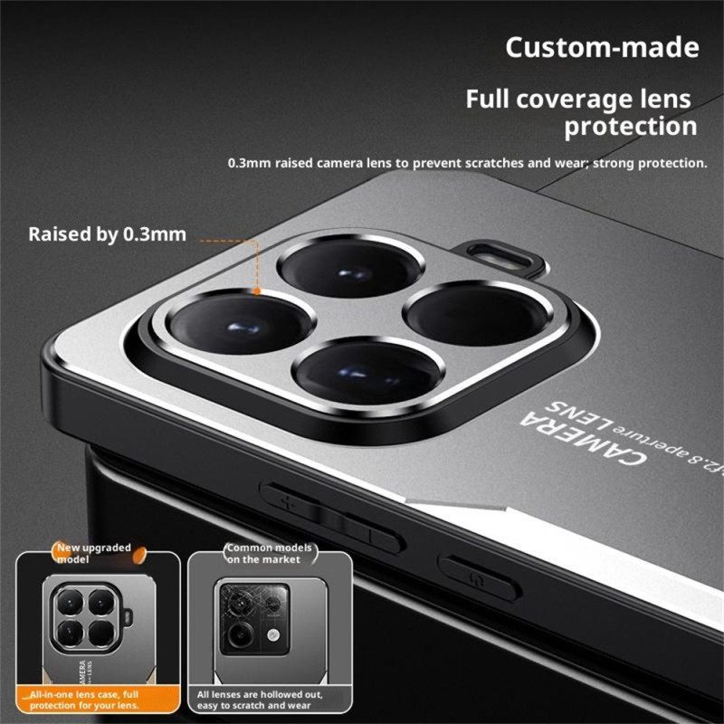 Hoesje Xiaomi 15t Pro Metaallook