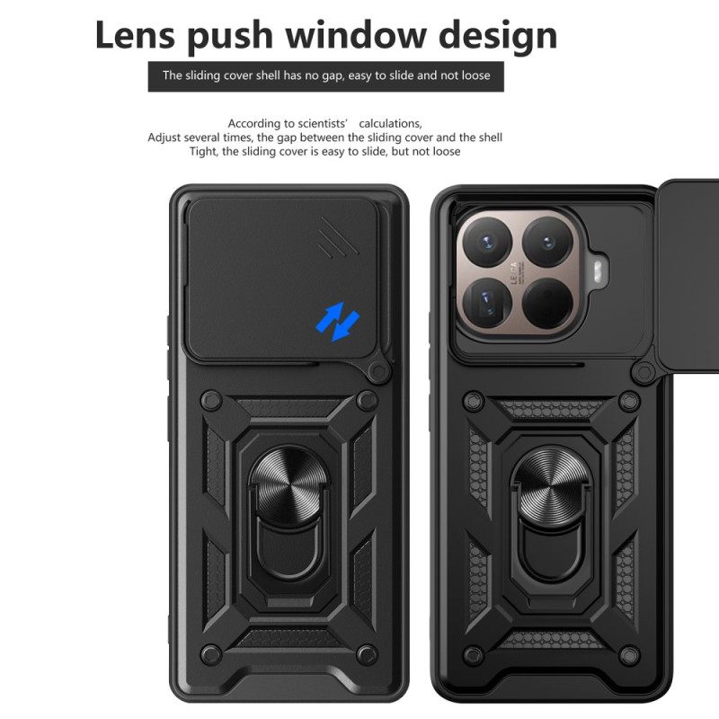 Hoesje Xiaomi 15t Pro Schuifbare Cameracover En Standaard
