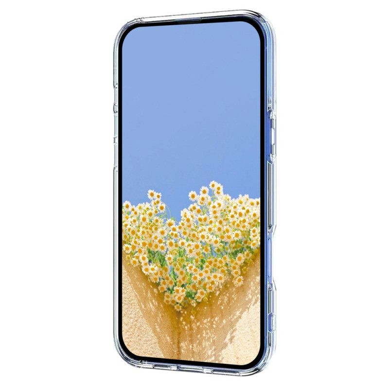 Hoesje Xiaomi 15t Pro Transparant Met Bloemenmotief