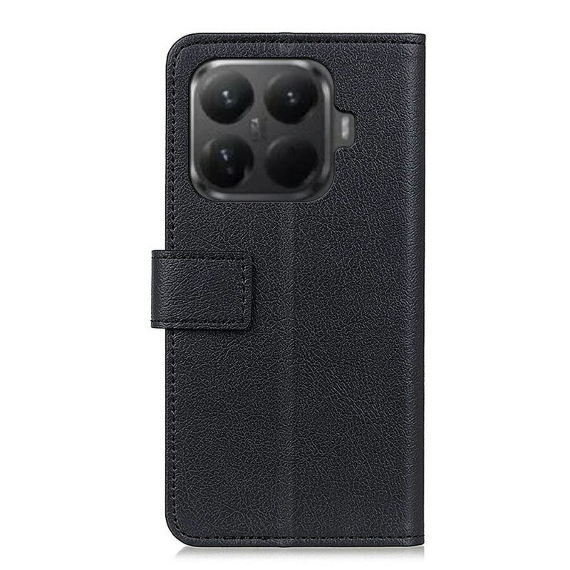 Leren Hoesje Voor Xiaomi 15t Pro Klassiek