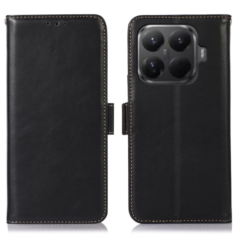 Leren Hoesje Voor Xiaomi 15t Pro Leer