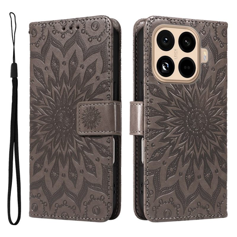 Leren Hoesje Voor Xiaomi 15t Pro Mandala