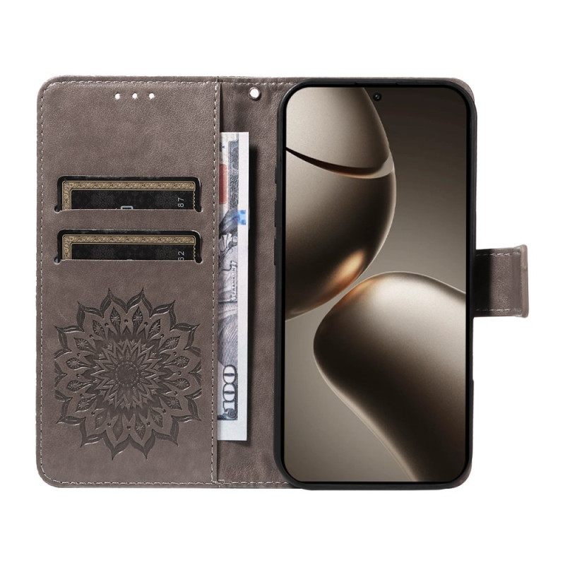 Leren Hoesje Voor Xiaomi 15t Pro Mandala