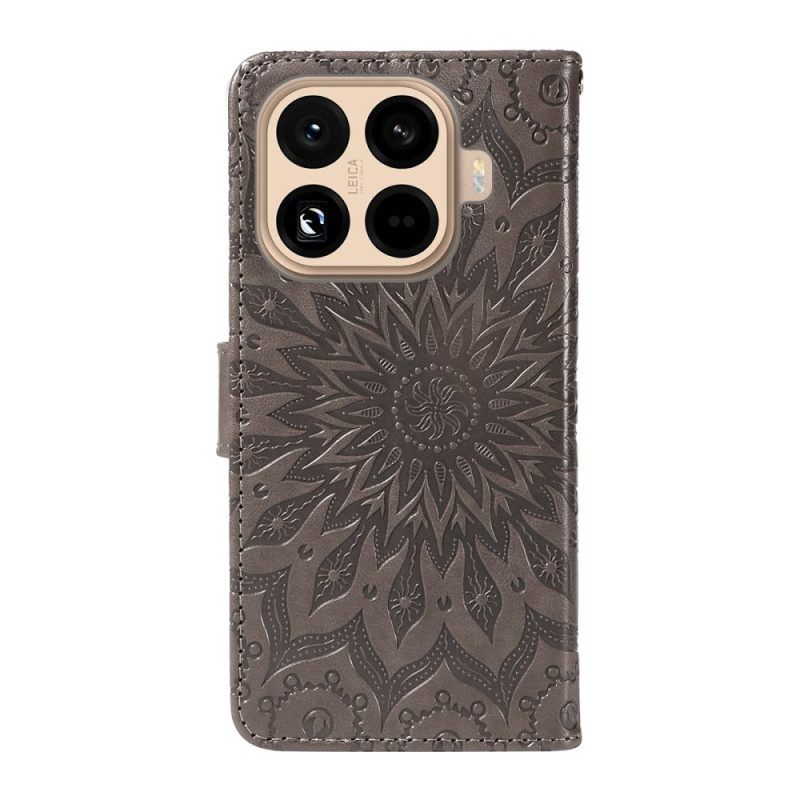 Leren Hoesje Voor Xiaomi 15t Pro Mandala