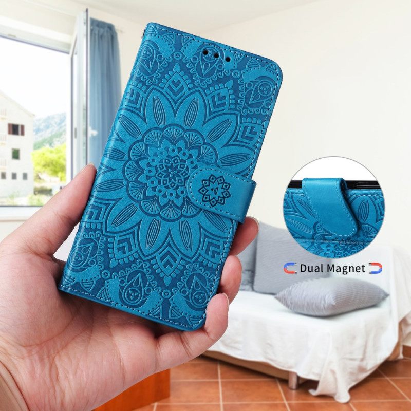 Leren Hoesje Voor Xiaomi 15t Pro Mandala