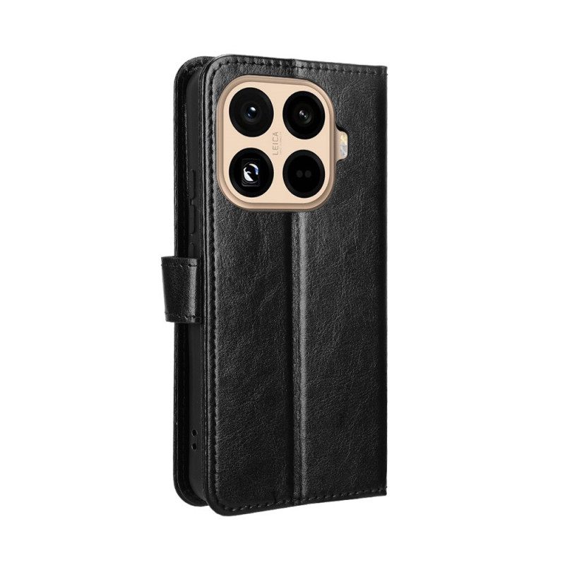 Leren Hoesje Voor Xiaomi 15t Pro Opvallend Imitatieleer