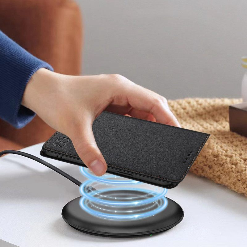 Leren Hoesje Voor Xiaomi 15t Pro Rfid-bescherming