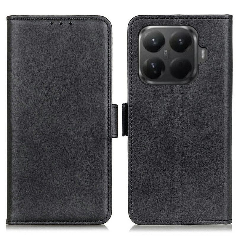 Leren Hoesje Xiaomi 15t Pro Dubbele Sluiting Bescherming Hoesje