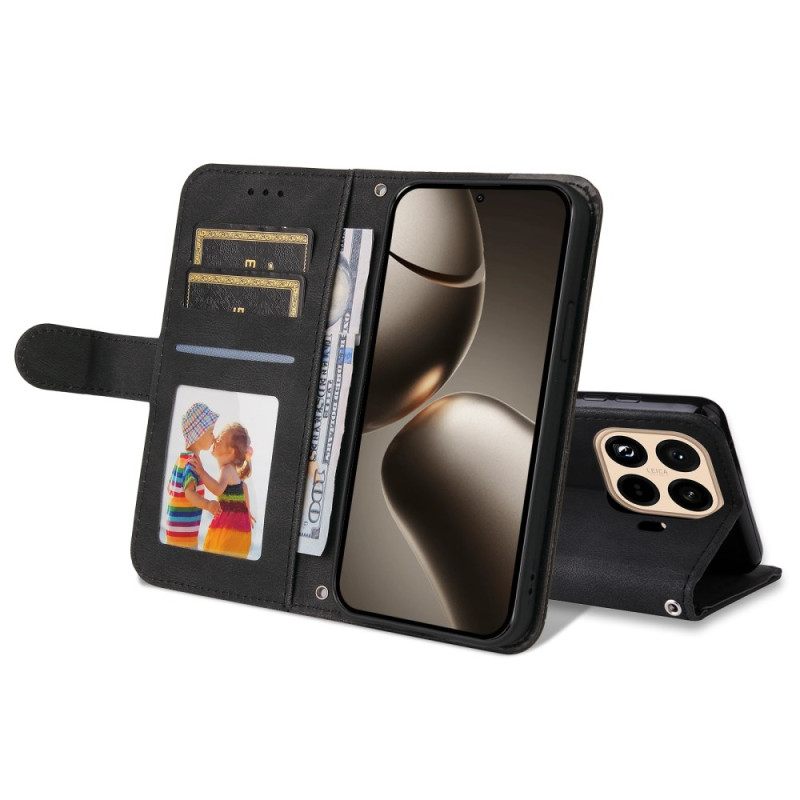 Leren Hoesje Xiaomi 15t Pro Klinknagel