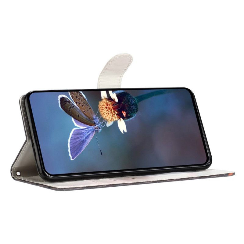 Leren Hoesje Xiaomi 15t Pro Roze Luipaard Bescherming Hoesje