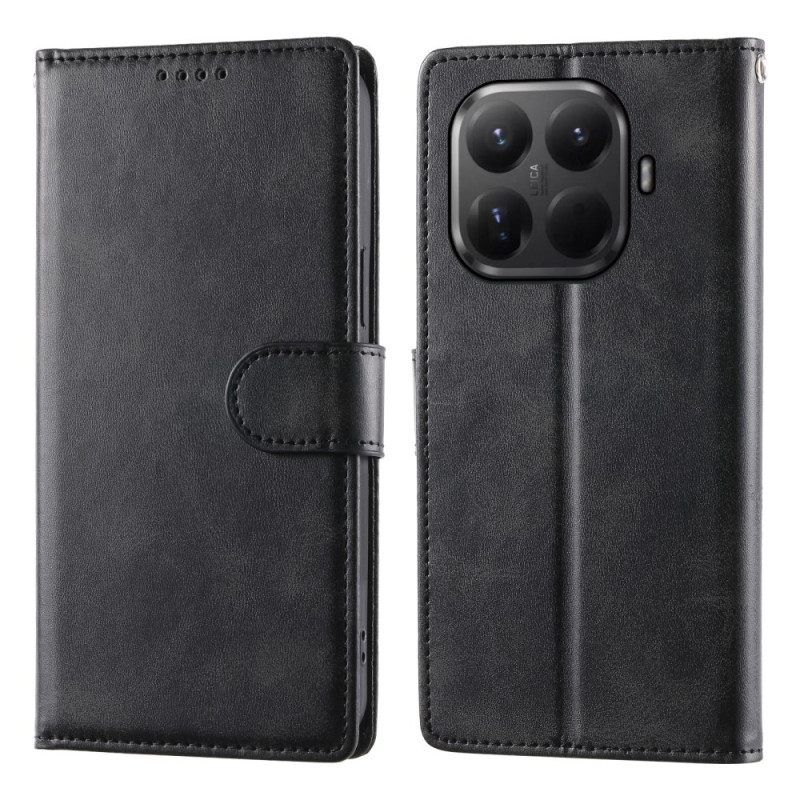 Leren Hoesje Xiaomi 15t Pro Simple Series Bescherming Hoesje
