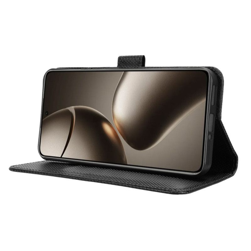 Leren Hoesje Xiaomi 15t Pro Stippen Bescherming Hoesje