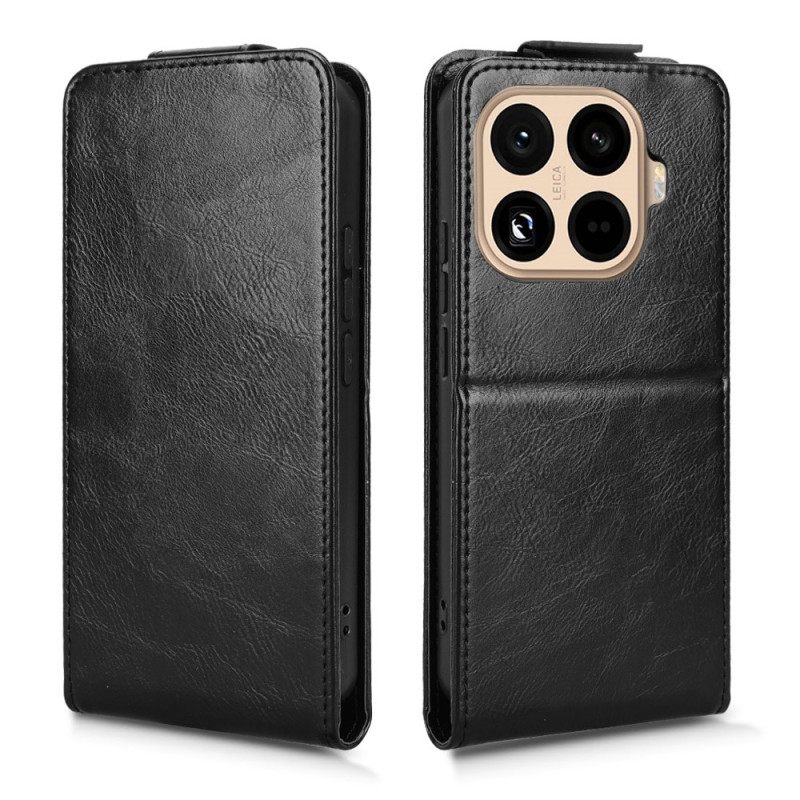 Leren Hoesje Xiaomi 15t Pro Verticaal Flip-design
