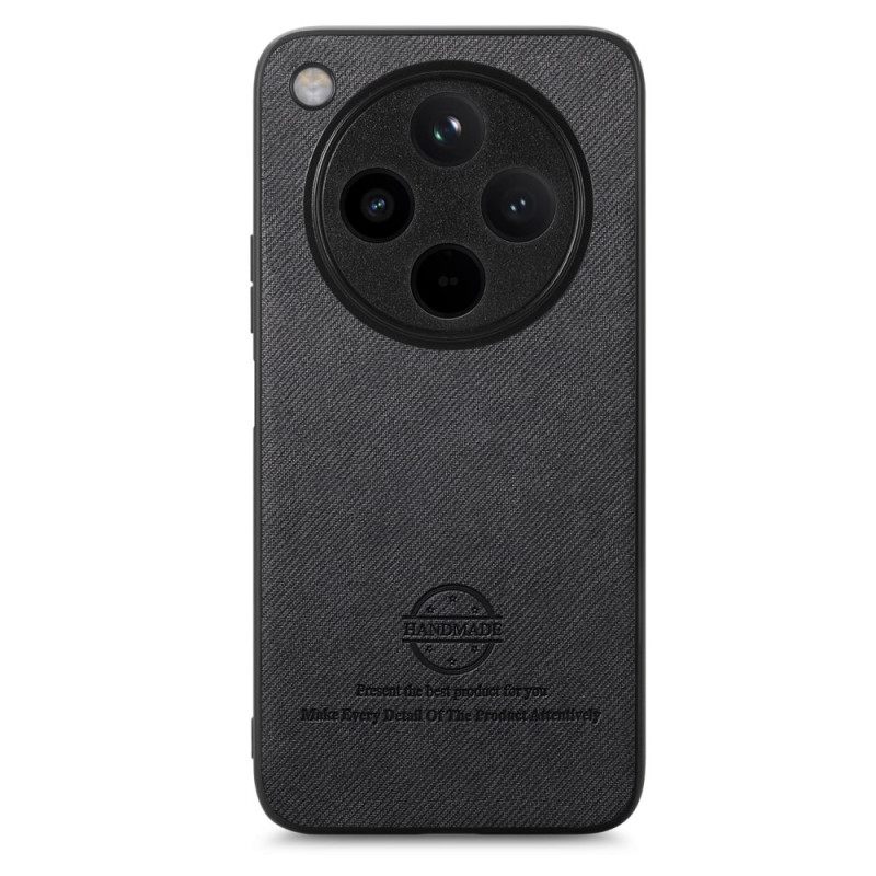 Case Hoesje Oppo Find X8 Pro Telefoonhoesje Stoffen Textuur