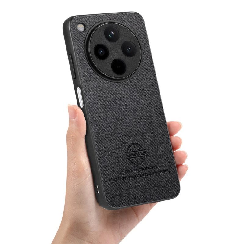 Case Hoesje Oppo Find X8 Pro Telefoonhoesje Stoffen Textuur