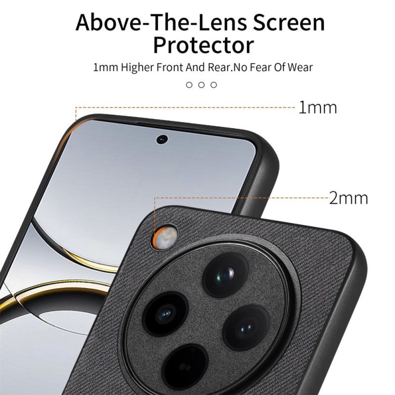 Case Hoesje Oppo Find X8 Pro Telefoonhoesje Stoffen Textuur