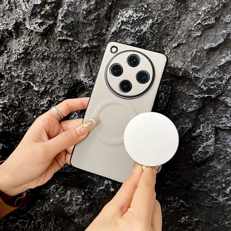 Cover Hoesje Oppo Find X8 Pro Telefoonhoesje Magsafe-compatibel Leerlook