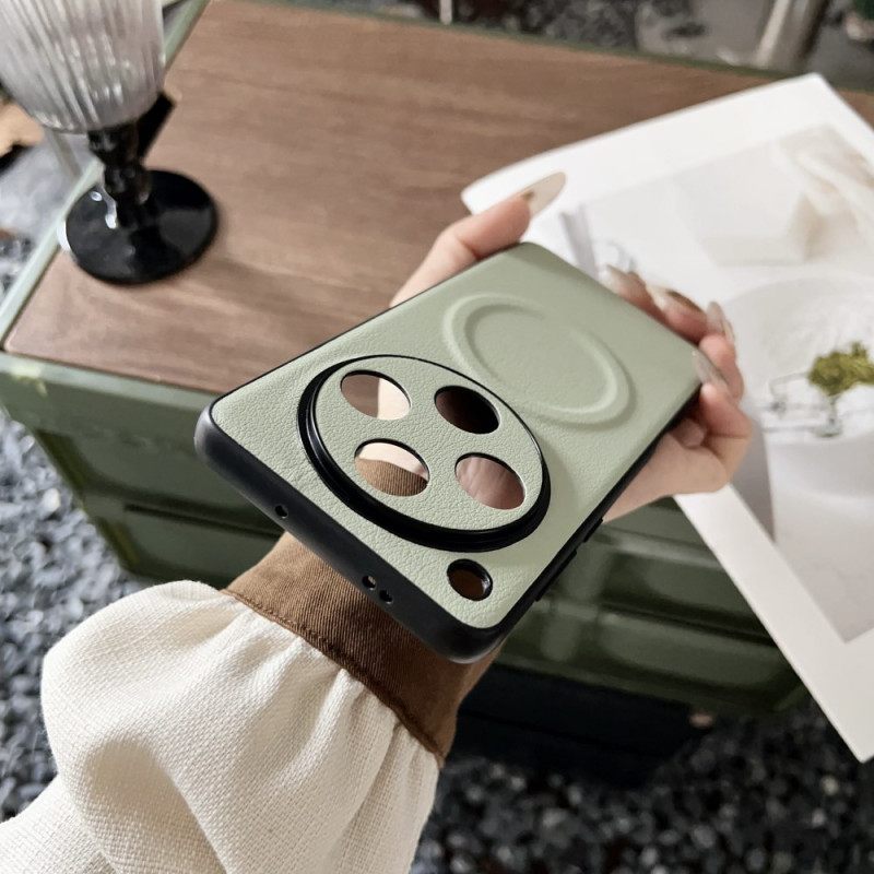 Cover Hoesje Oppo Find X8 Pro Telefoonhoesje Magsafe-compatibel Leerlook