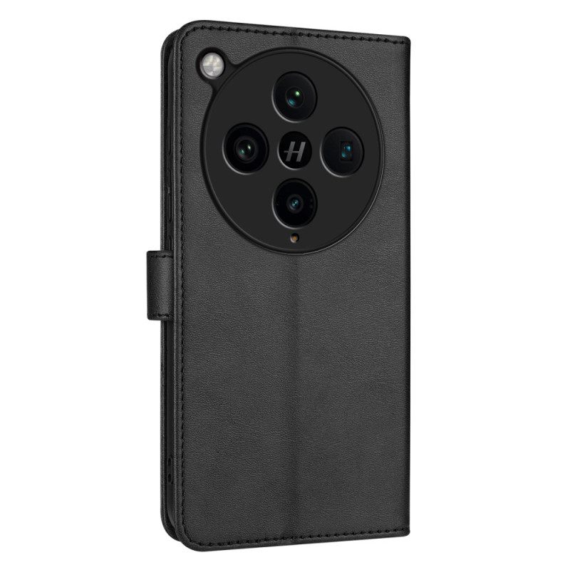 Flip Case Leren Oppo Find X8 Pro Azns