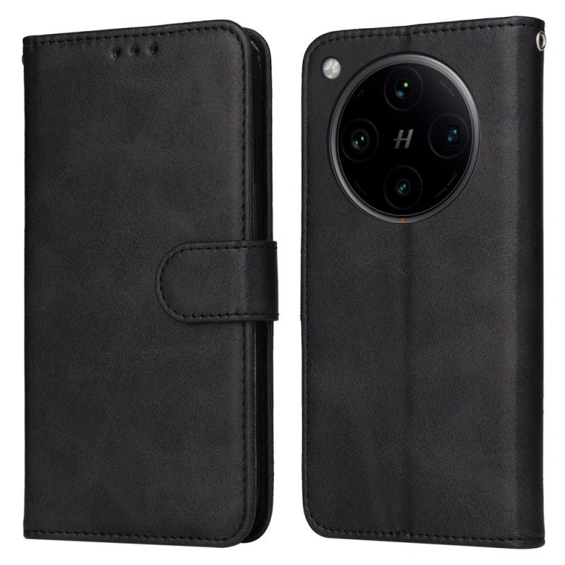 Flip Case Leren Oppo Find X8 Pro Kunstleren Band