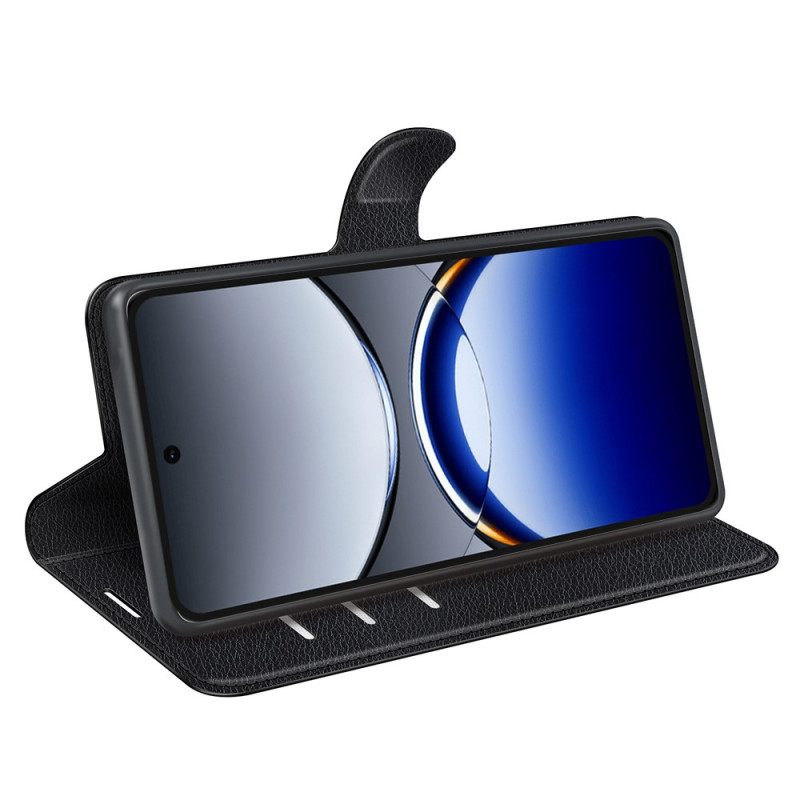 Folio-hoesje Oppo Find X8 Pro Telefoonhoesje Klassiek Lychee Kunstleer