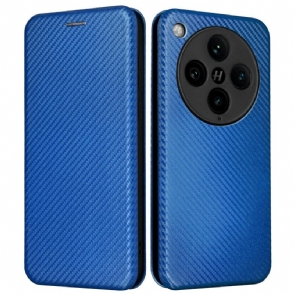 Folio-hoesje Oppo Find X8 Pro Telefoonhoesje Koolstofvezel