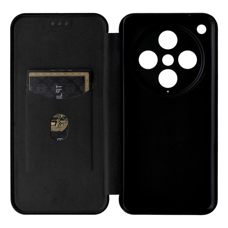 Folio-hoesje Oppo Find X8 Pro Telefoonhoesje Koolstofvezel