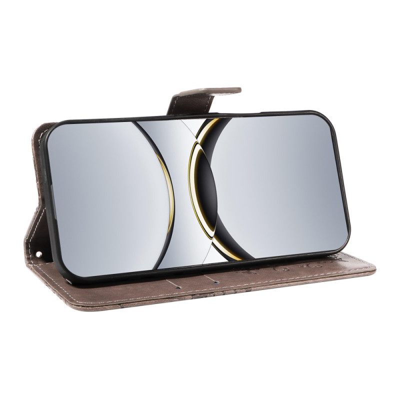 Folio-hoesje Oppo Find X8 Pro Telefoonhoesje Reusachtige Vlinders