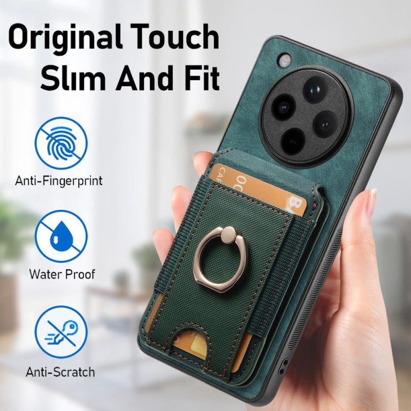 Hoesje Oppo Find X8 Pro Flip-kaarthouder Bescherming Hoesje