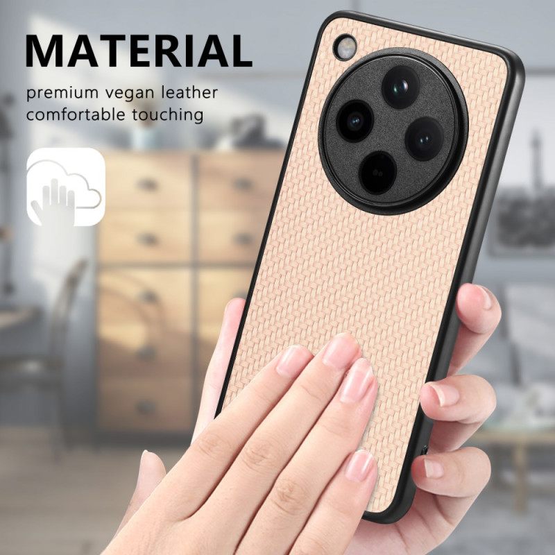 Hoesje Oppo Find X8 Pro Koolstofvezeltextuur Bescherming Hoesje