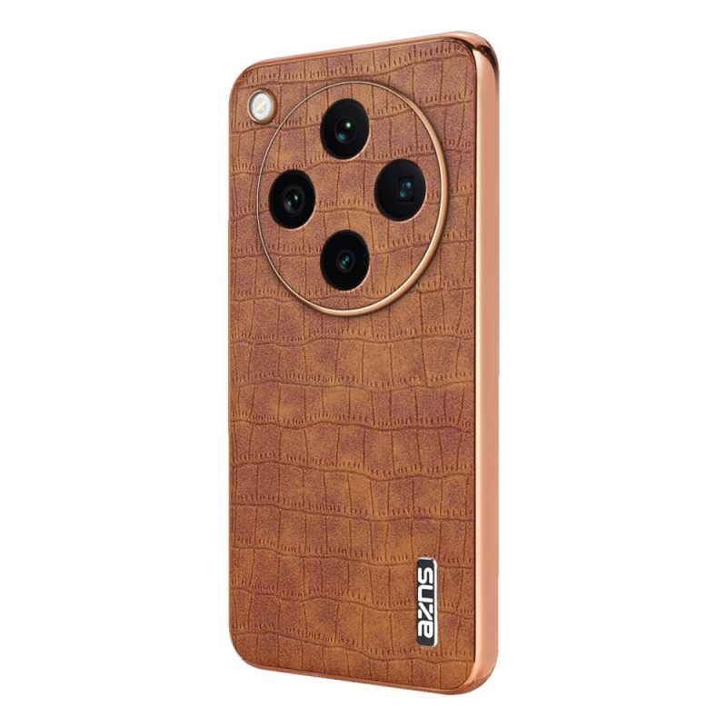 Hoesje Oppo Find X8 Pro Krokodillen-effect Azns