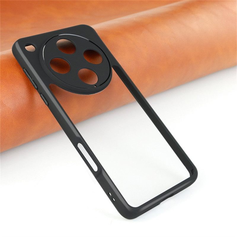 Hoesje Oppo Find X8 Pro Transparant Met Siliconen Randen Bescherming Hoesje