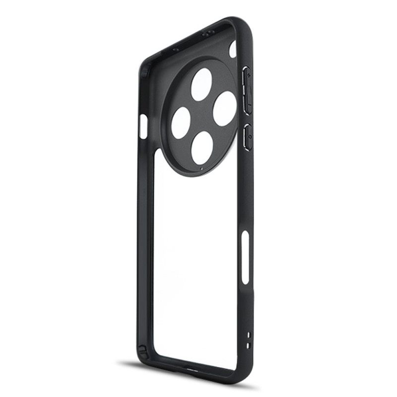 Hoesje Oppo Find X8 Pro Transparant Met Siliconen Randen Bescherming Hoesje